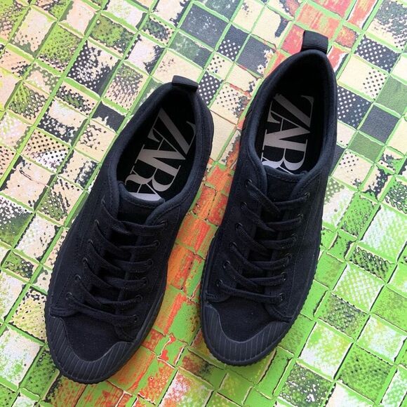 ZARA Platform Sneakers (Sz 40) - Picture 5 of 10
